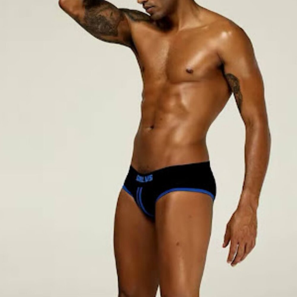 ORLVS New Men Underwear Breathable Briefs